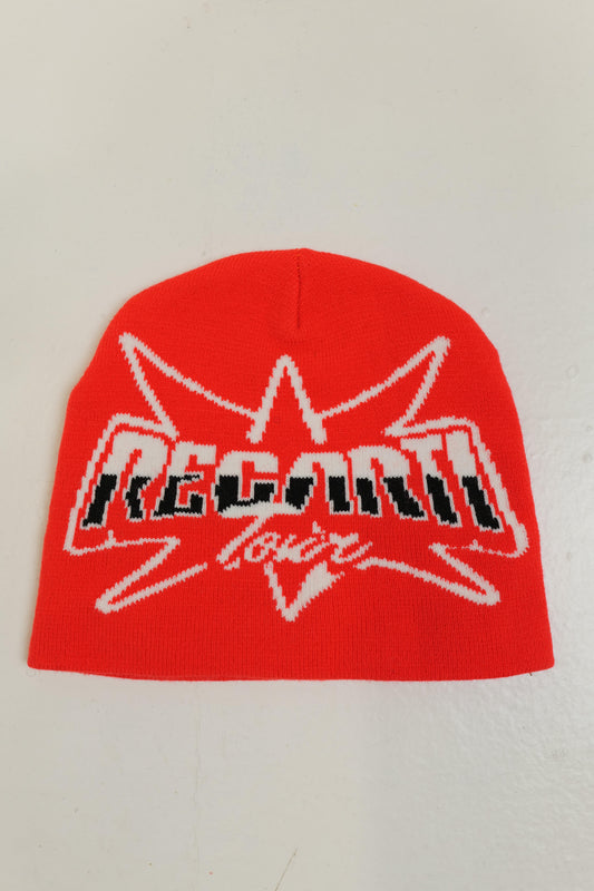 RED RECARTI HEAVEN SENT BEANIE (UNCUFFED)