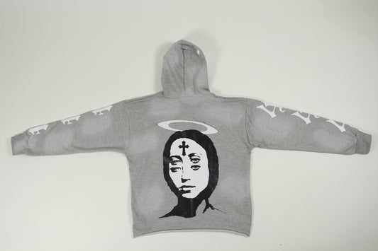 GREY RECARTI HEAVEN SENT HOODIE